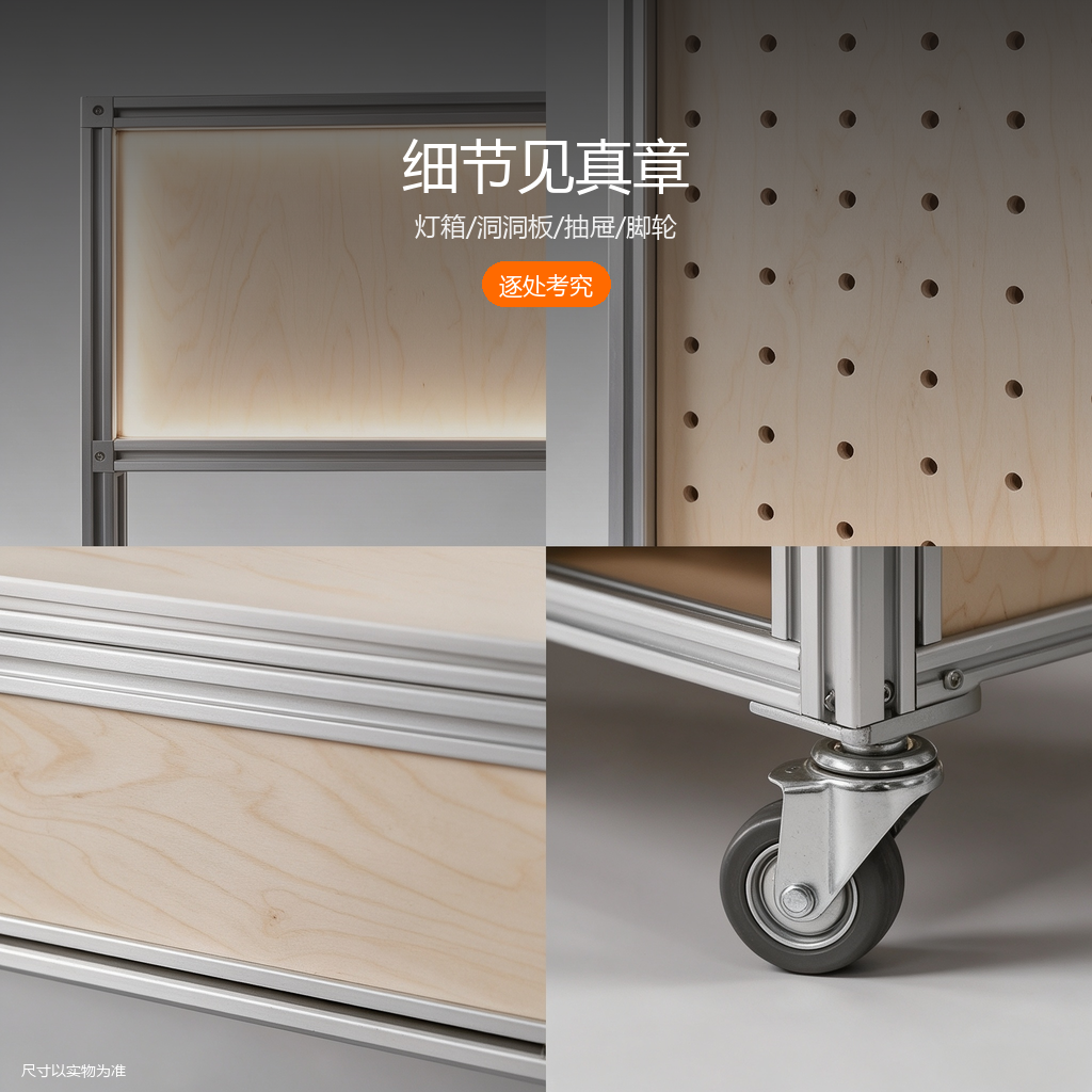 铝型材发光展示墙 - 主图
