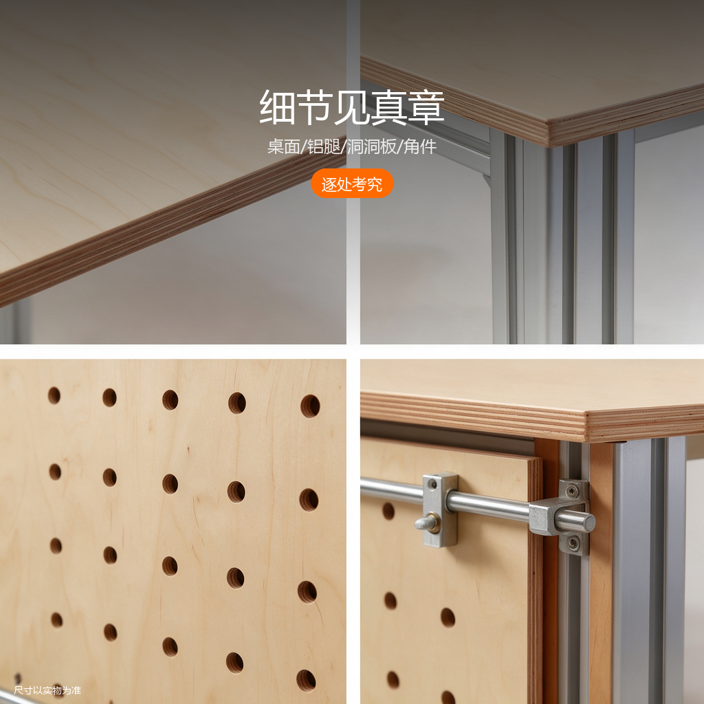 铝型材海洋板会议桌 - 主图