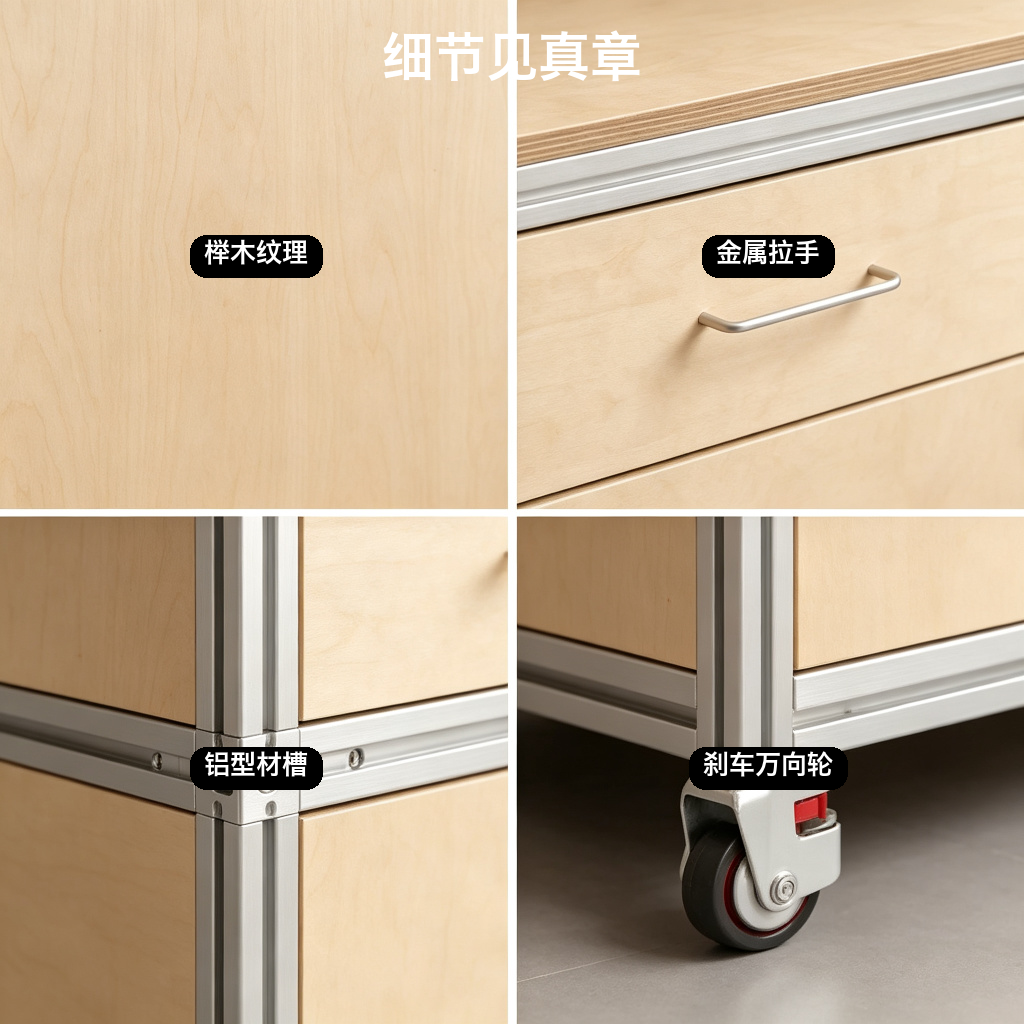 咖啡柜 / 移动吧台操作台 / ID953628917193 - 成图