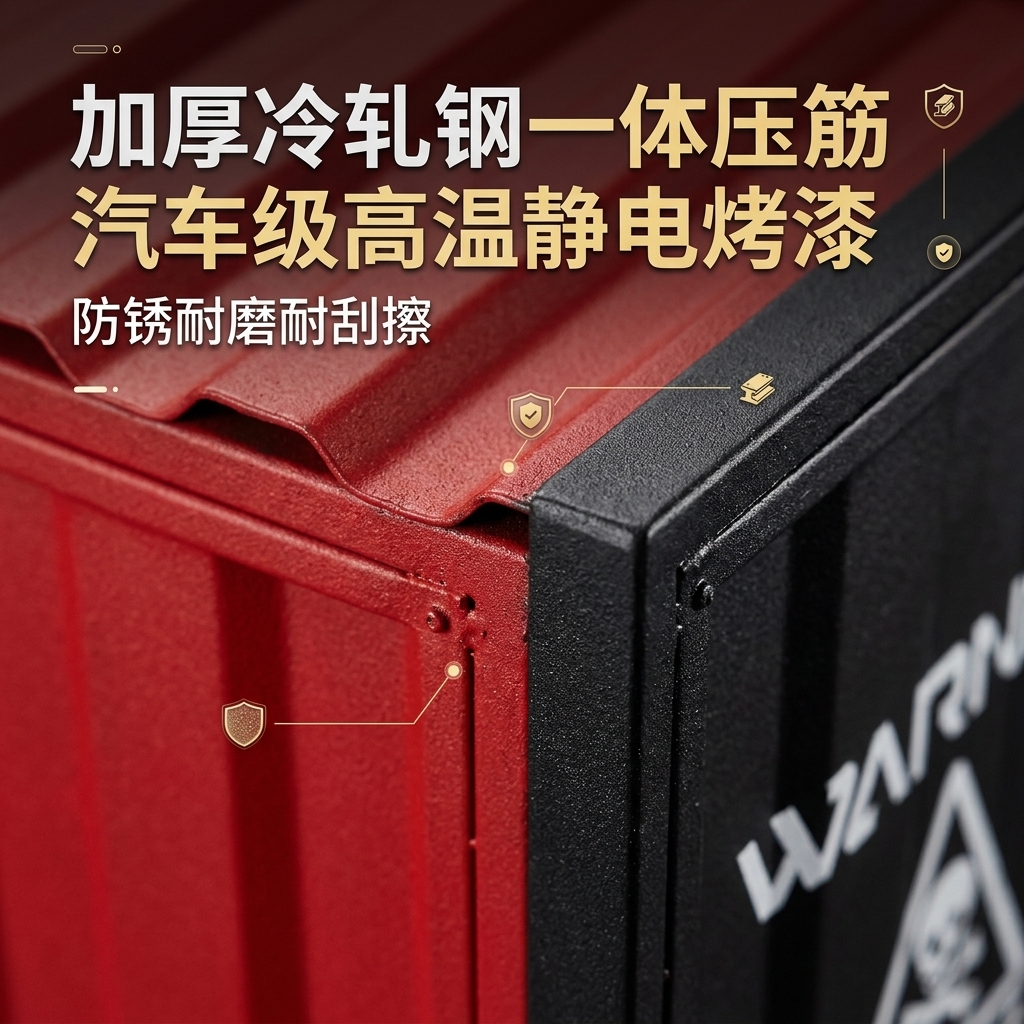 工业风吧台收银台酒吧清吧小酒馆健身房商用集装箱铁艺前台接待台 - 产品图片