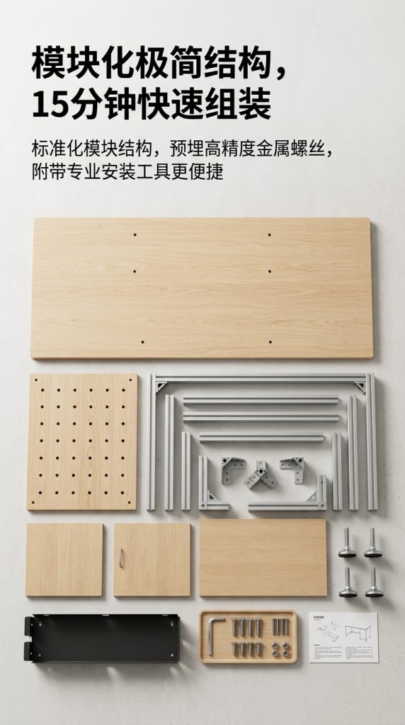 办公桌 / Desk - 详情图