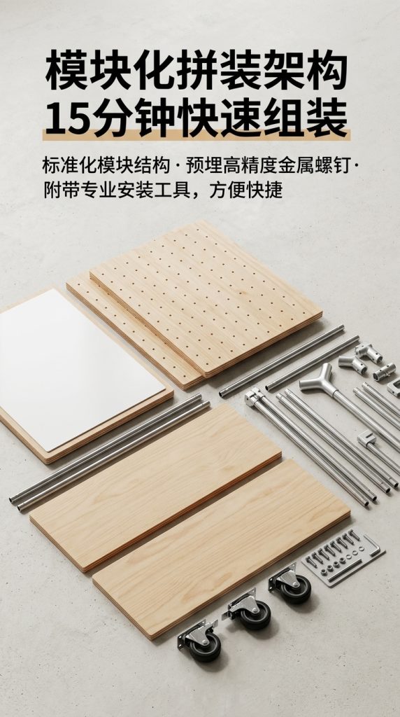 光轴海洋板展架Y字形产品广告展示文创角落设计师样品展示架定制 - 产品图片