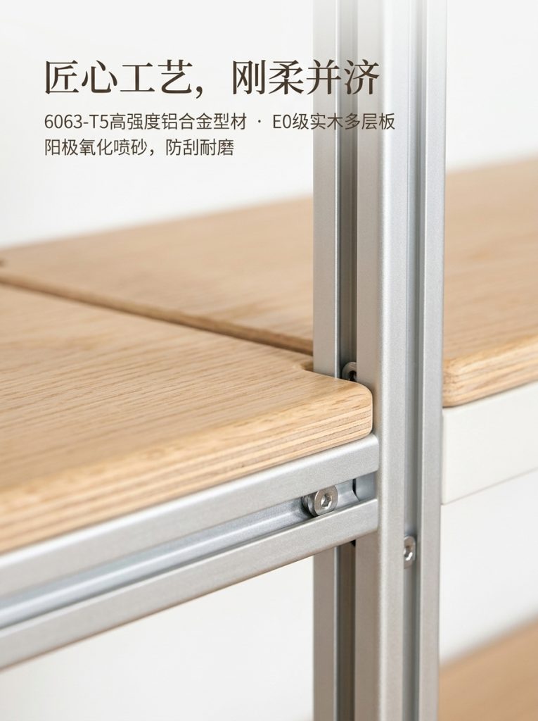 工业风金属展示架3层落地式书房储物陈列架可定制展架置物架货架 - 产品图片