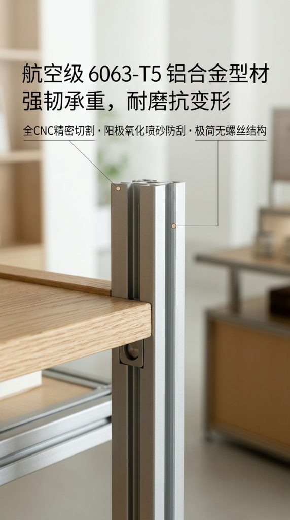 木质多层展示架中岛流水台商业陈列架简约现代展柜茶叶店文创展柜 - 产品图片