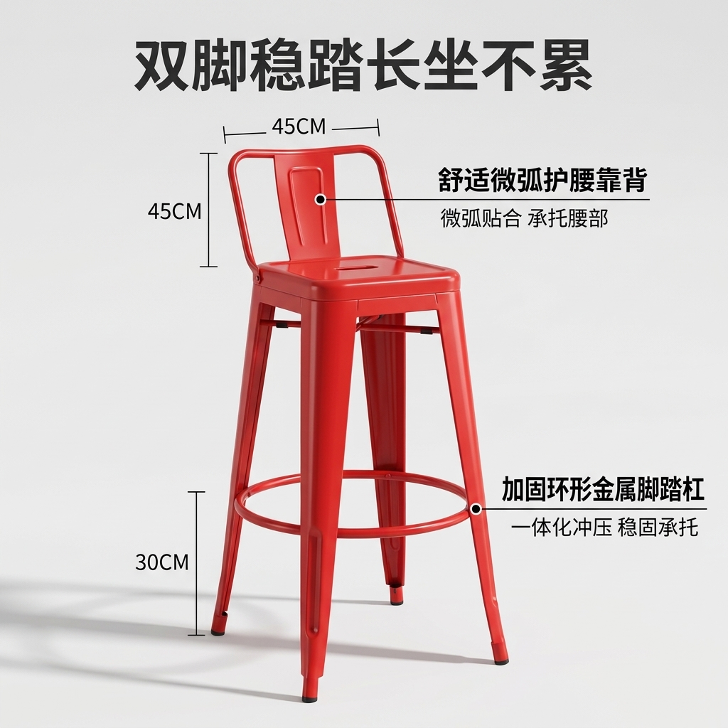 工业风油桶酒吧散台卡座桌椅创意户外休息区商用铁艺高脚桌椅组合 - 产品图片