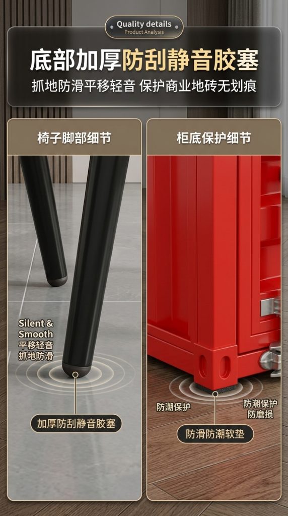 户外露营休闲外摆桌椅创意商用商场公共座椅工业风奶茶店桌椅组合 - 产品图片