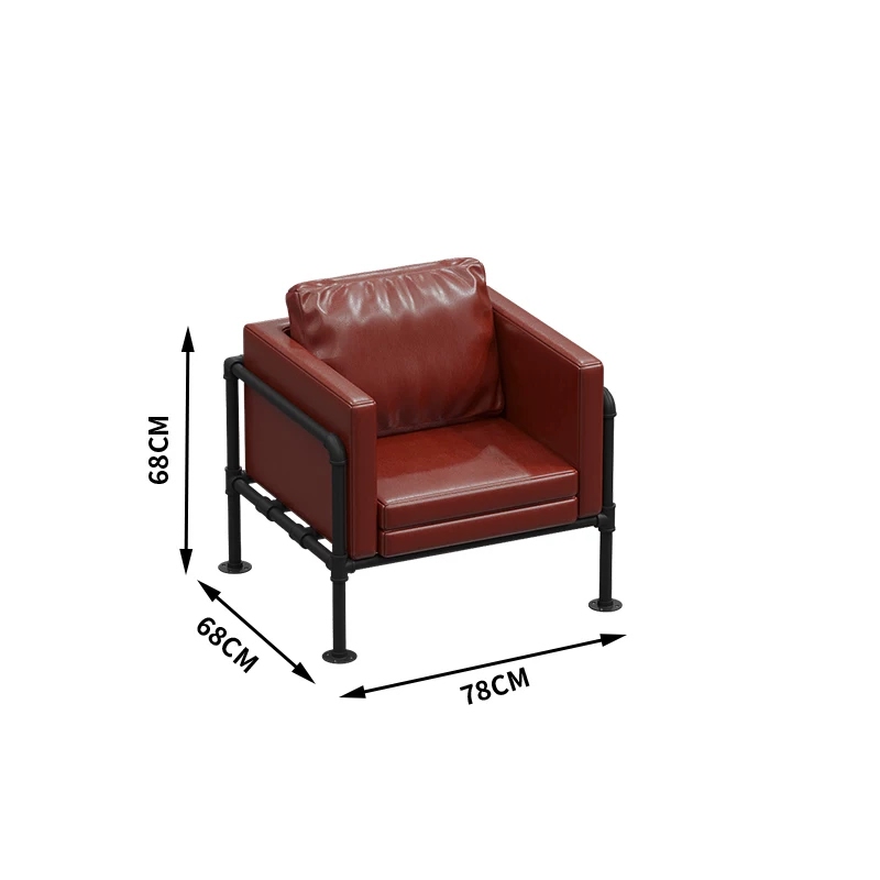 工业风酒吧沙发卡座接待餐桌网红奶茶店烧烤店清吧咖啡厅桌椅组合 - 产品图片