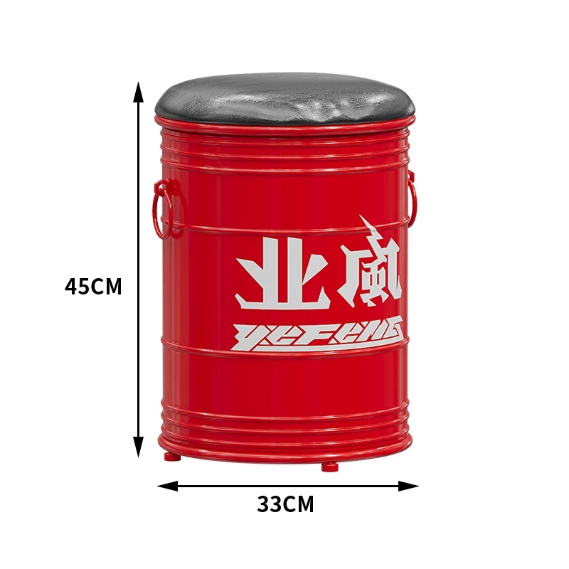 工业风桌椅组合网红奶茶店咖啡厅等候接待区域酒吧清吧露营风桌椅 - 产品图片