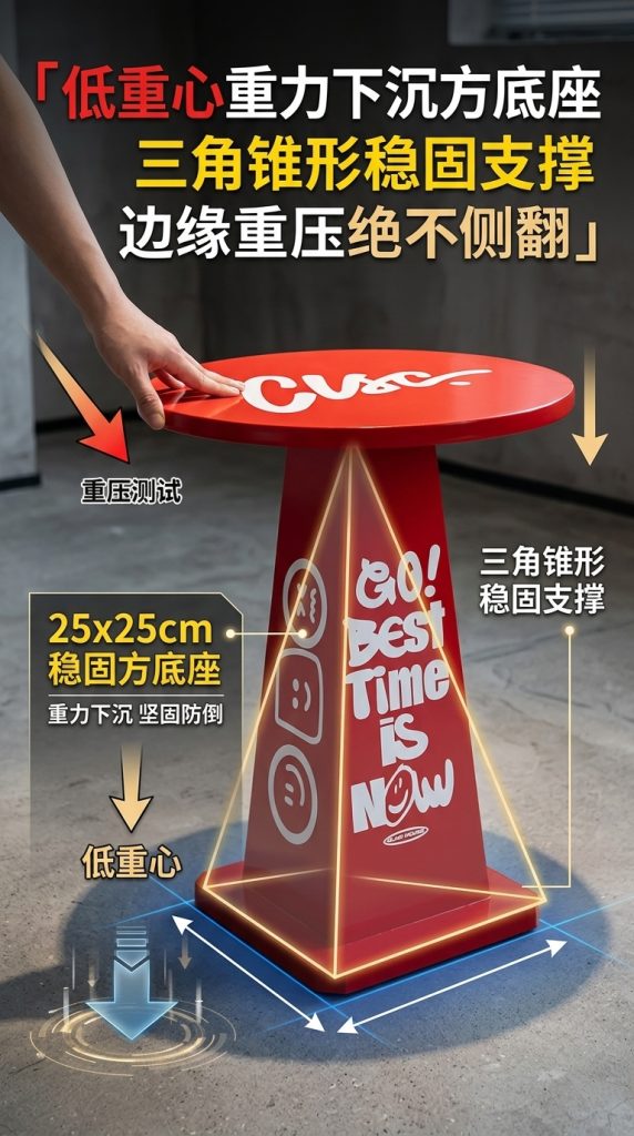 工业风雪糕筒桌创意茶几家用客厅沙发小桌子小户型边几多巴胺潮牌 - 产品图片