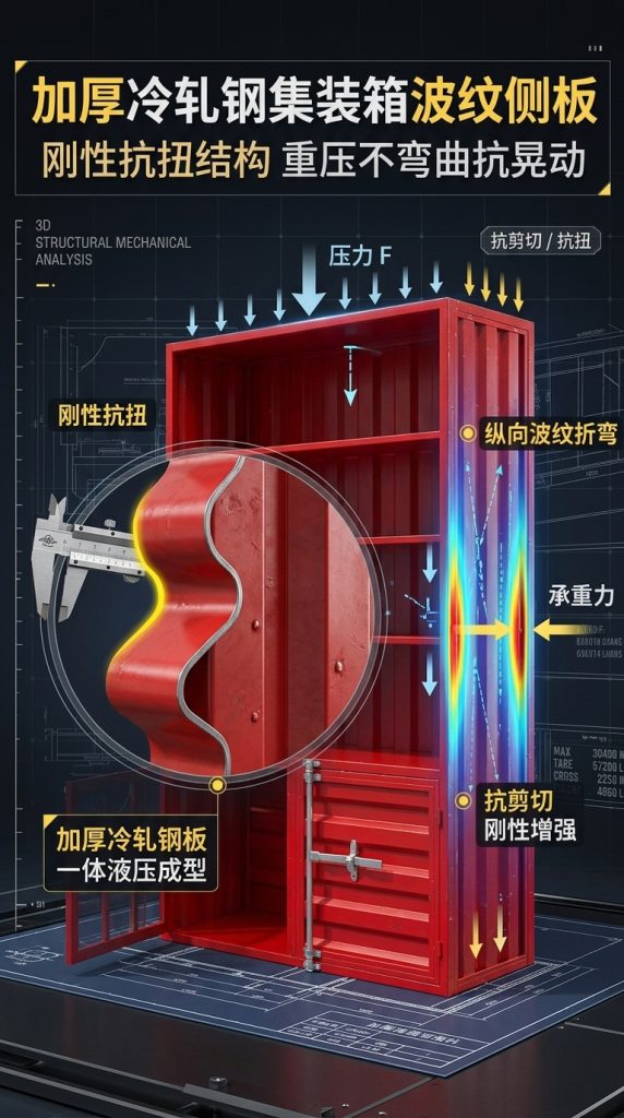 酒柜展示柜手办产品乐高陈列柜工业风集装箱商用展示玻璃柜置物架 - 产品图片