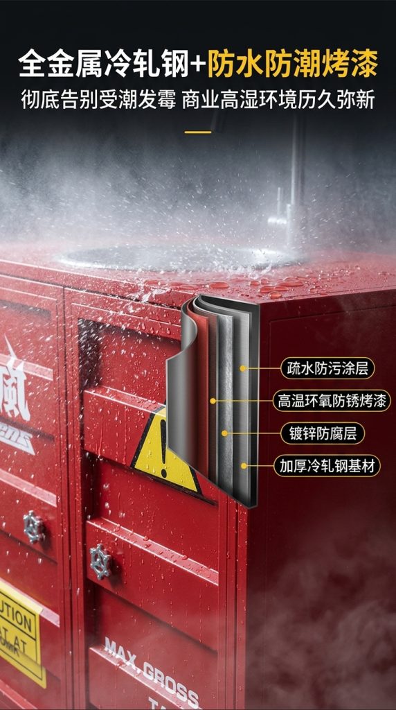 铁艺洗手池集装箱洗手盆柜子工业风酒吧清吧餐厅卫生间创意洗手 - 产品图片