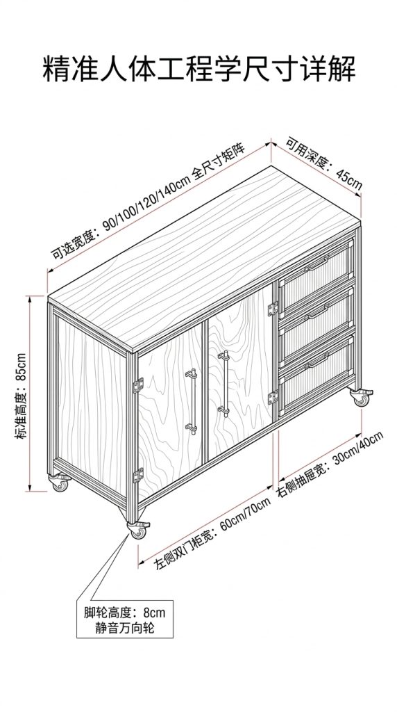 移动储物柜 / MobileCabinet - 详情图