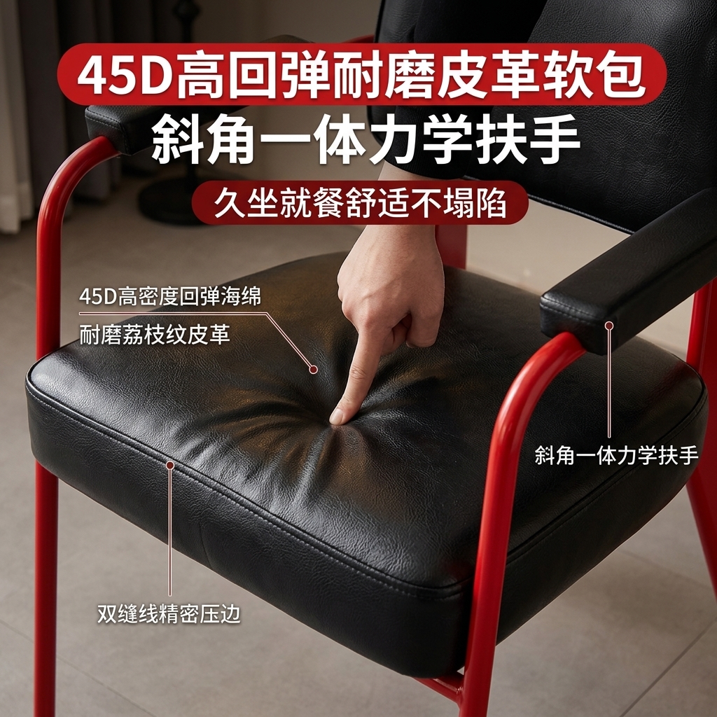 工业风实木餐桌网红烤肉店烧烤店多人包厢个性铁艺圆形餐桌椅组合 - 产品图片