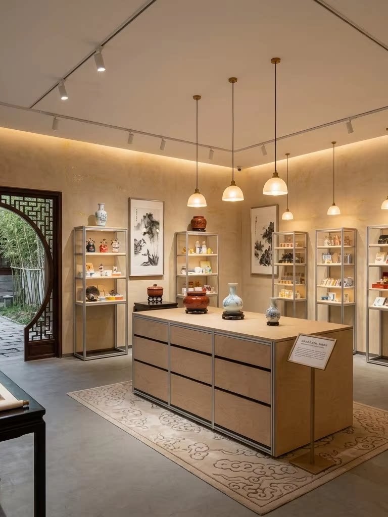 展示柜 / 中岛流水台 / ID1049580356864 - 主图