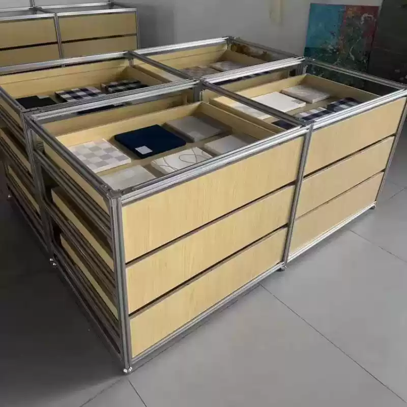 中岛柜 / 玻璃抽屉陈列 / ID952231614314 - 主图